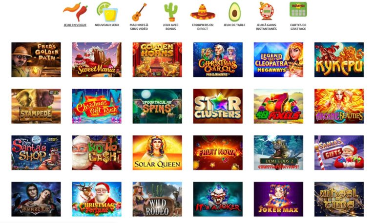 La Fiesta Casino machines à sous